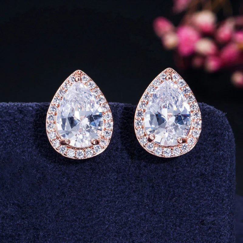 Raindrop Earrings (Silver)